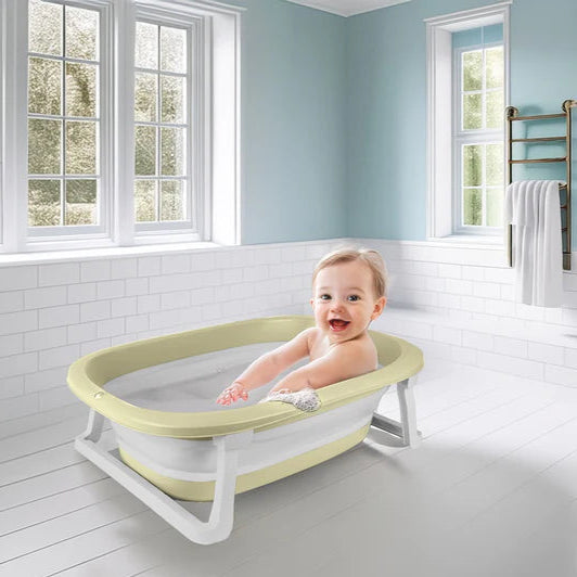 Foldable Baby Bathtub - Green | Dolu