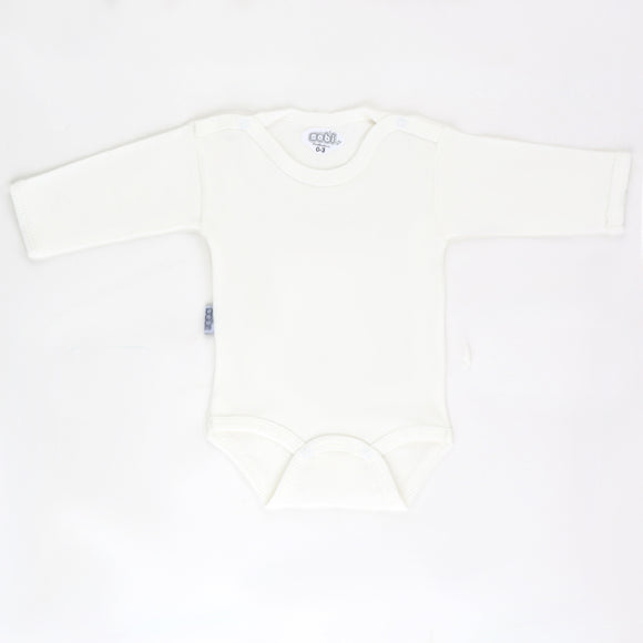 BODYSUIT…LONG SLEEVES 0-12m