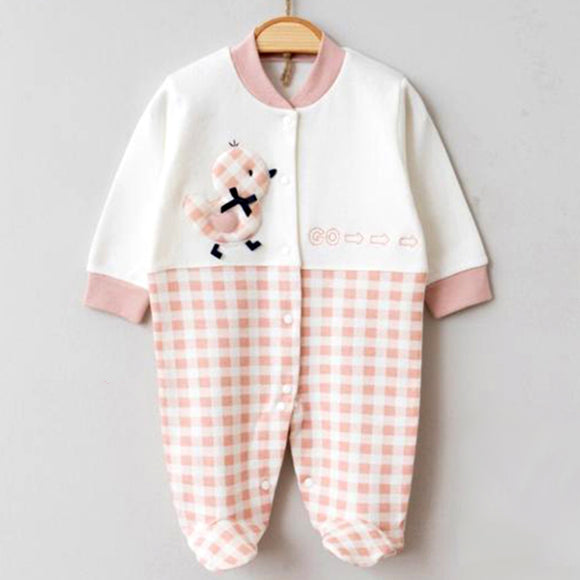 Checkered baby JUMPSUIT...(1-3)(3-6) Month