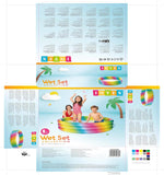 Rainbow Ombre Pool (1.47m x 33cm)