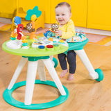 Bright Starts Around We Go 2-in-1 Walk-Around Activity Center & Table - Tropic Cool