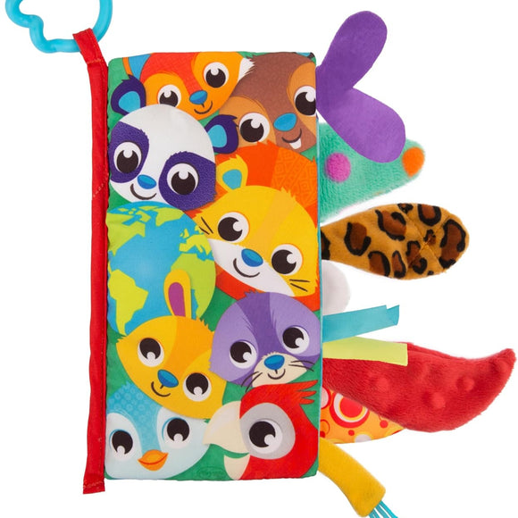 Animals World Sensory Book, Multicolor