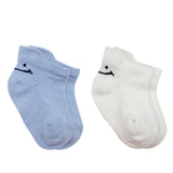 Set of 2 Socks Sneakers Smile Bow