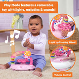 Bright Starts JuneBerry Walk-A-Bout Walker with Easy Fold Frame