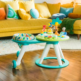 Bright Starts Around We Go 2-in-1 Walk-Around Activity Center & Table - Tropic Cool