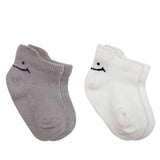 Set of 2 Socks Sneakers Smile Bow