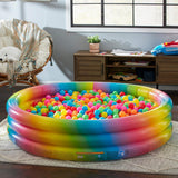 Rainbow Ombre Inflatable Pool