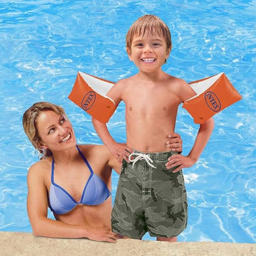 Deluxe Large Swimming Arm Bands Age 6 - 12Y