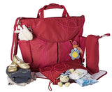 Sumo Diaper Bag Scribbles Red