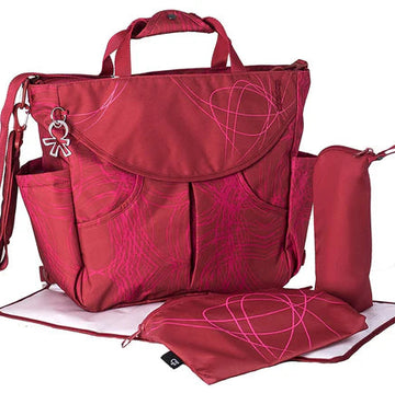 Sumo Diaper Bag Scribbles Red