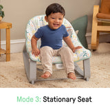 Ingenuity Keep Cozy 3-in-1 Grow with Me Baby Bouncer, Rocker & Toddler Seat