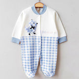 Checkered baby JUMPSUIT...(1-3)(3-6) Month