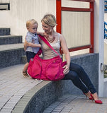 Scribbles Red Mondo Changing Bag