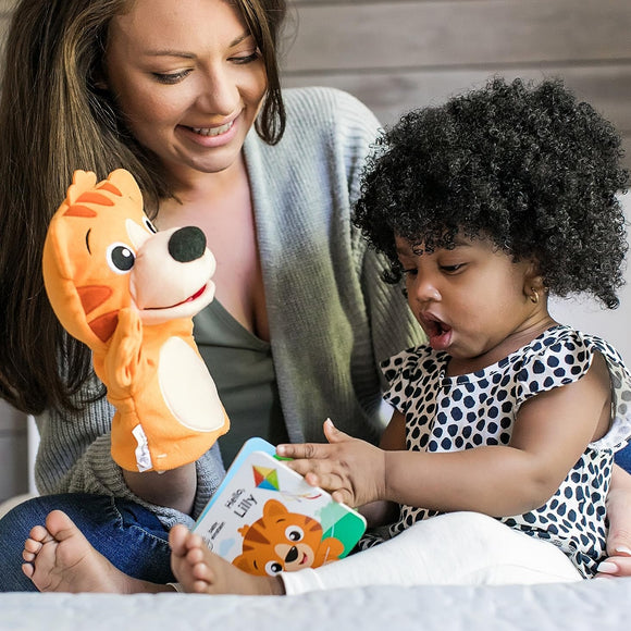 Storytime with Lily Puppet and Book Toy