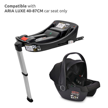 Car Seat ARIA LUXE 0-13KG +Base ISOFIX + Support Leg