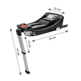 Car Seat ARIA LUXE 0-13KG +Base ISOFIX + Support Leg