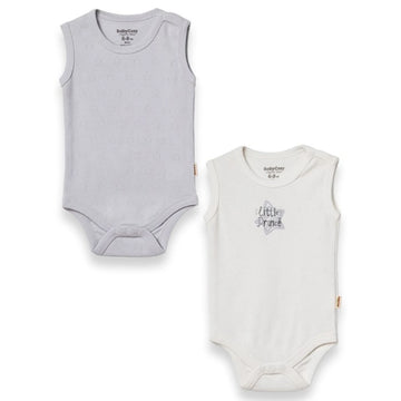 Sleeveless 2-Piece Bodysuit 0-24m