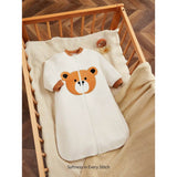 Embroidered Bear Head Sleeping Bag