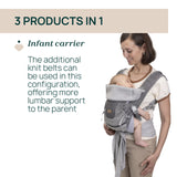 Airy Hip Fit Baby Carrier 0-36m, Pebble