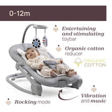 Mia Baby Bouncer 0m-18kg, Pebble