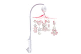 Bunny Rabbit Pink Cot Mobile