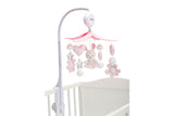 Bunny Rabbit Pink Cot Mobile