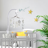 Cuddly Bear Grey Cot Mobile