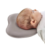 Babyjem Flat Head Prevention Pillow Grey Support