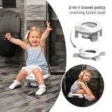 2-in-1 travel potty training toilet seat
