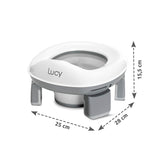2-in-1 travel potty training toilet seat