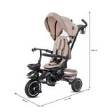 Folding Tricycle FRECCIA with rotation 360