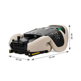 Foldable Car Seat Growgo Black I-Size Isofix