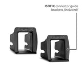 Foldable Car Seat Growgo Black I-Size Isofix