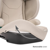 Foldable Car Seat Growgo Black I-Size Isofix