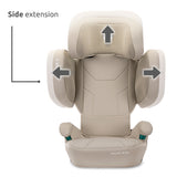 Foldable Car Seat Growgo Black I-Size Isofix