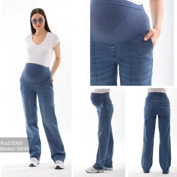 Maternity Wide Leg Jeans