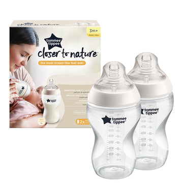 Closer to Nature – Bottle – 340ml – White/2Pc