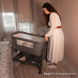 Baby Crib Layla 2In1 With Foldable Side