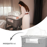 Baby Crib Layla 2In1 With Foldable Side