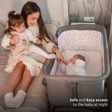 Baby Crib Layla 2In1 With Foldable Side