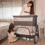 Baby Crib Layla 2In1 With Foldable Side