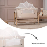 Crib MILLIE  Bedside NEXT TO ME