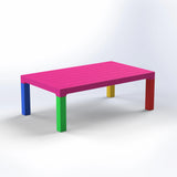 RECTANGULAR LARGE KIDS TABLE