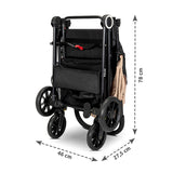 Baby Stroller NOIR Lorelli Classic  Up to 22 kg