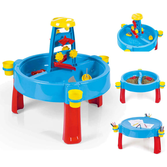 3-in-1 Water & Sand Activity Table (2 - 6 Years)