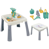 3-in-1 Water & Sand Activity Table With 6 Accessories
