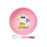 Non-Slip Feeding plate With Silicone Tip Spoon (4m+)