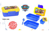 Nachos Assorted Plastic Tiffin Lunch Box 960 ml