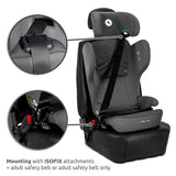 Foldable Car Seat RIGEL Isofix