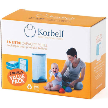 Standard 3pk Liner Refill - 16L